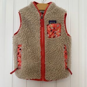 Patagonia Toddler Retro-X Fleece Vest Size 3T